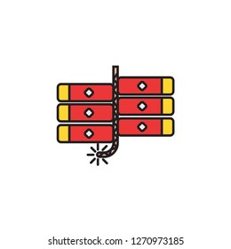 firecracker icon  full colors
