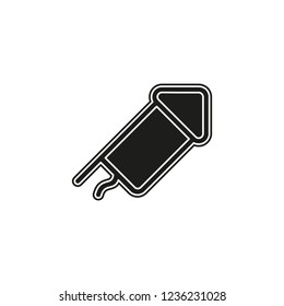 Firecracker icon. Logo element illustration. Firecracker symbol design collection. Simple Firecracker concept. Can be used in web and mobile