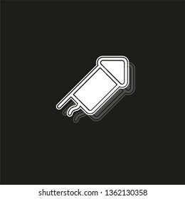 Firecracker icon. Logo element illustration. Firecracker symbol design collection. Simple Firecracker concept.