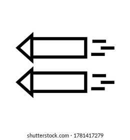 firecracker icon or logo isolated sign symbol vector illustration - high quality black style vector icons
