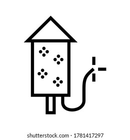firecracker icon or logo isolated sign symbol vector illustration - high quality black style vector icons
