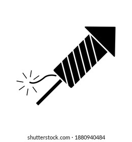 Firecracker icon. In a trending design vector. Vector illustration