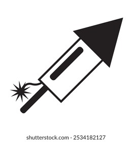 firecracker icon vector illustration design template