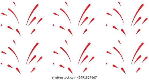 firecracker Indonesian independence vector illustration