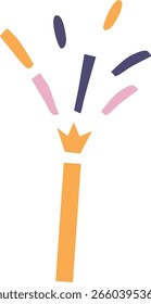 Firecracker para festa celebração ilustração vetor