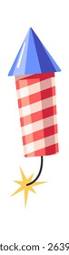 Firecracker usa memorial date design