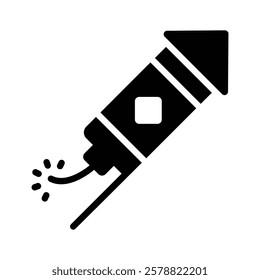 Firecracker vector icon trendy design style, up for premium use