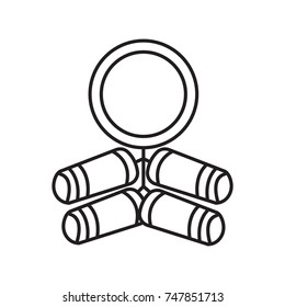 firecrackers icon outline