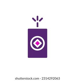 Firecrackers icon solid purple pink colour chinese new year vector element and symbol perfect.