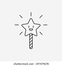 Firecrackers line icon
