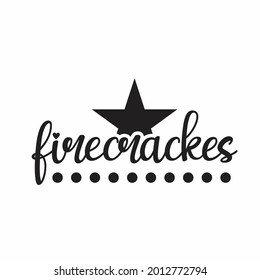 paquete de diseño de firecrackers svg y svg