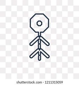Firecrackers vector outline icon isolated on transparent background, high quality linear Firecrackers transparency concept can be used web and mobile