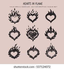 Flaming Heart Images Stock Photos Vectors Shutterstock