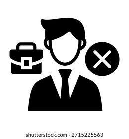 Ilustración vectorial de diseño de glifo de icono disparado