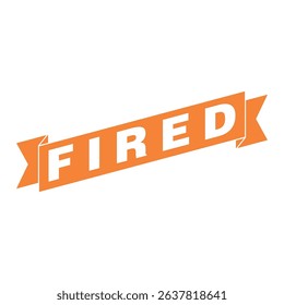 Fired Letter Rubber Stamp Template Design