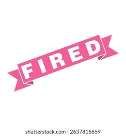 Fired Letter Rubber Stamp Template Design