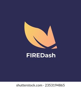 FIREDash - Fire logo template for company