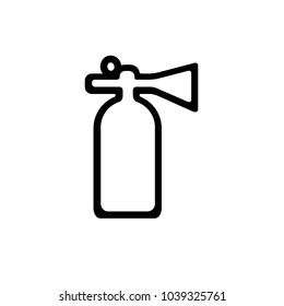 Fire-extinguisher icon,vector illustration. Flat design style. vector fire-extinguisher icon illustration isolated on White background, fire-extinguisher icon Eps10. 