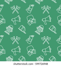 Firefight Seamless pattern vector background