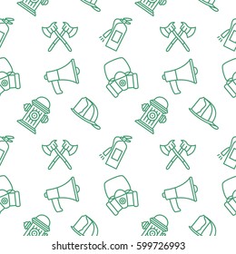 Firefight Seamless pattern vector background
