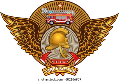 Firefighter badge