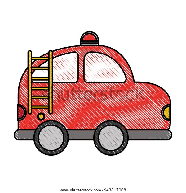 firefighter car drawing
icon
