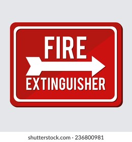 Firefighter design over white background, vector illustration.