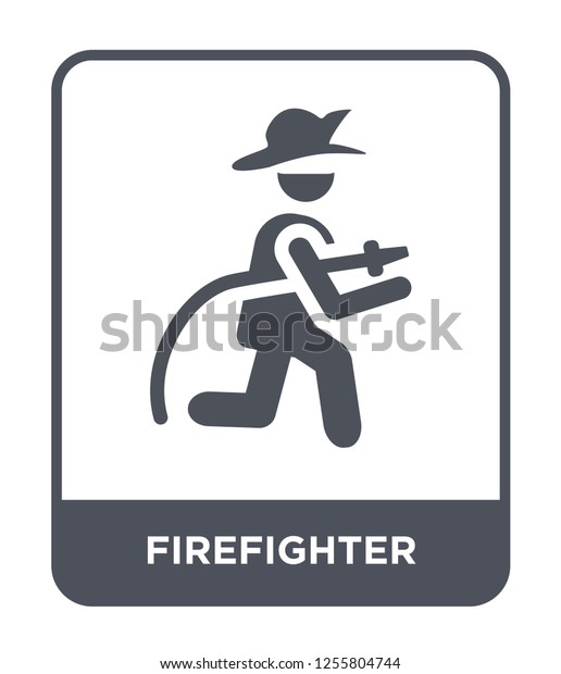 firefighter icon vector on white background,\
firefighter trendy filled icons from Jobprofits collection,\
firefighter simple element\
illustration