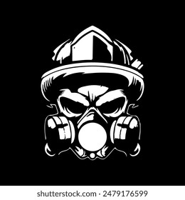 firefighter logo design vector file