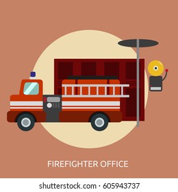 Firefighter Office Conceptual Design