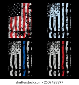 Firefighter, police, military, nurse, Ems, correction, dispatch. first responders Shirt, Flag, Police, Firefighter Military Dispatch Nurse Corrections Ems American t-shirt, for banner, poster red.	
