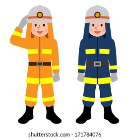 Firefighter to salute