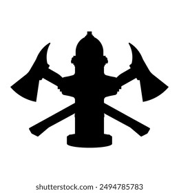 Firefighter Symbol. International Firefighters Day. Vector Illustration.