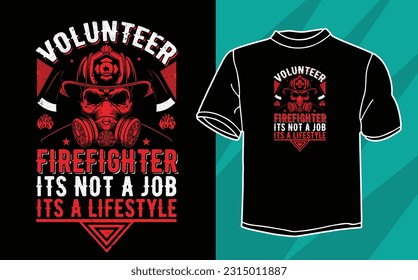 firefighter t shirt design for fireman