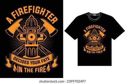 diseño de camisetas para bomberos, diseño gráfico para archivo vectorial de bomberos