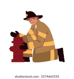 firefighter use hydrant isolated design