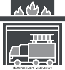Firefighter Vector Icons can be used for mobile app and web development