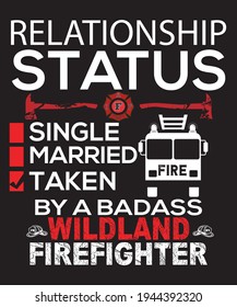 FIREFIGHTER VECTOR T-SHIRT DESIGN, USE COMMERCIALLY

