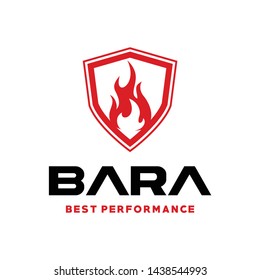 firefighters and fire logo vector