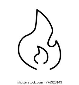 firefighters,hydrant icon, vector illustration, black sign on isolated background