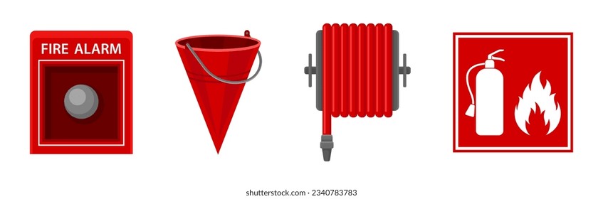 Herramientas y equipo de lucha contra incendios para el conjunto de vectores de extinción de incendios