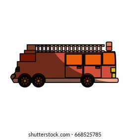 Firefigther truck vehicle