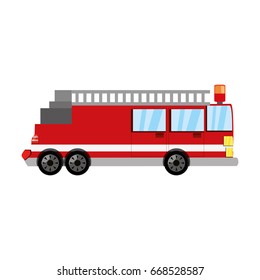 Firefigther truck vehicle