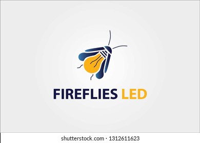 Fireflies LED Logo Template
