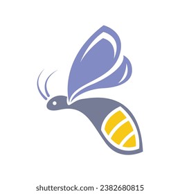 Ilustración del logotipo de luciérnagas