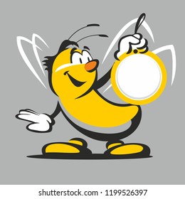 firefly holding a lantern