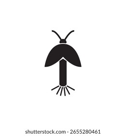 Diseño de elemento de ilustración de icono de luciérnaga