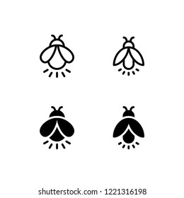 Firefly Icon Logo Vector Symbol