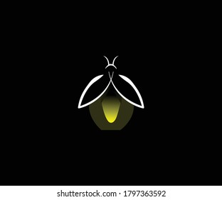 Firefly logo design vector format