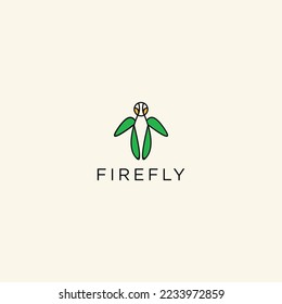 Firefly Logo Icon Design Template. 